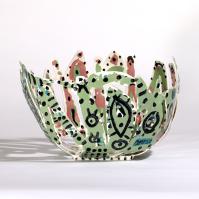 Rosée du matin 2022 - Welded and painted steel - 18 x 28 x 15 cm