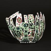 Rosée du matin 2022 - Welded and painted steel - 18 x 28 x 15 cm