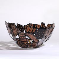 Souvenir d'Agrigente I 2022 - Welded and painted steel - 21,5 x 40 x 39 cm SOLD