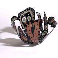 Souvenir d'Agrigente II 2022 - Welded and painted steel - 19 x 27 x 25,5 cm SOLD