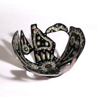 Souvenir d'Agrigente II 2022 - Welded and painted steel - 19 x 27 x 25,5 cm SOLD