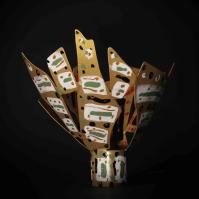 Eclosion VI 2025 Welded and painted steel - 27 x 28,5 x 29 cm - Unique piece