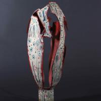 Fleur pour ma Muse III 2025 Welded, painted and patinated steel - 45 x 19 x 16 cm