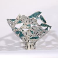 Naissance de Vénus IV 2024 Welded and patinated steel - 25 x 42 x 30 cm