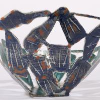 Naissance de Vénus V 2024 Welded and patinated steel - 15,5 x 32 x 26 cm - SOLD