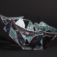 Naissance de Vénus V 2024 Welded and patinated steel - 15,5 x 32 x 26 cm - SOLD