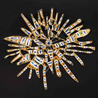 Sole mio II 2025 Welded and painted steel - Diameter : 90 cm - Unique piece