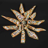 Sole mio III 2025 Welded and painted steel - Diameter : 67,5 cm - Unique piece