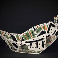 Fortune wheel 2025 Welded and painted steel - 26 x 48 x 49 cm - Unique piece