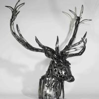 The soul of the forest - 2026 Welded steel - 132 x 124 x 88 cm