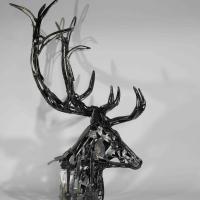 The soul of the forest - 2026 Welded steel - 132 x 124 x 88 cm
