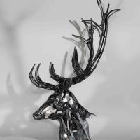 The soul of the forest - 2026 Welded steel - 132 x 124 x 88 cm